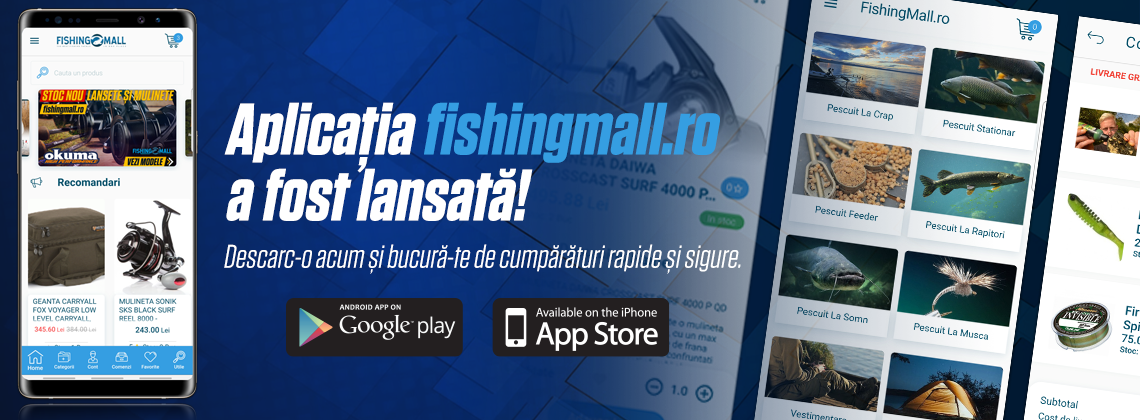 Aplicatia Fishing Mall androit apple