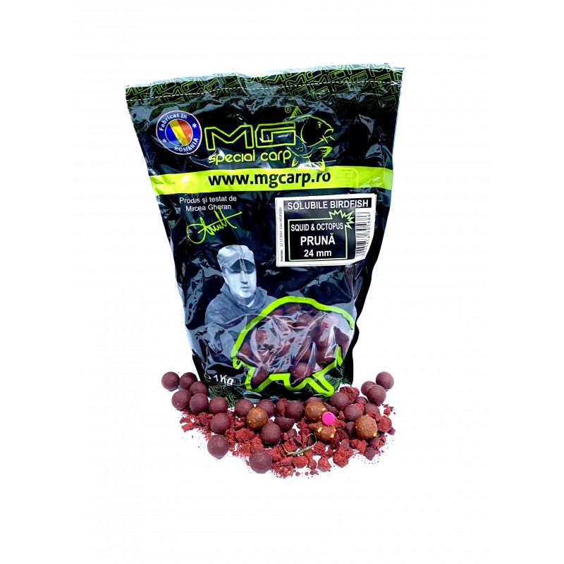 Boilies Solubil MG Special Carp Squid&Octopus Pruna 24mm / 1kg - MG5686 Boilies Solubil MG Special Carp Squid&Octopus Pruna 24mm / 1kg - MG5686