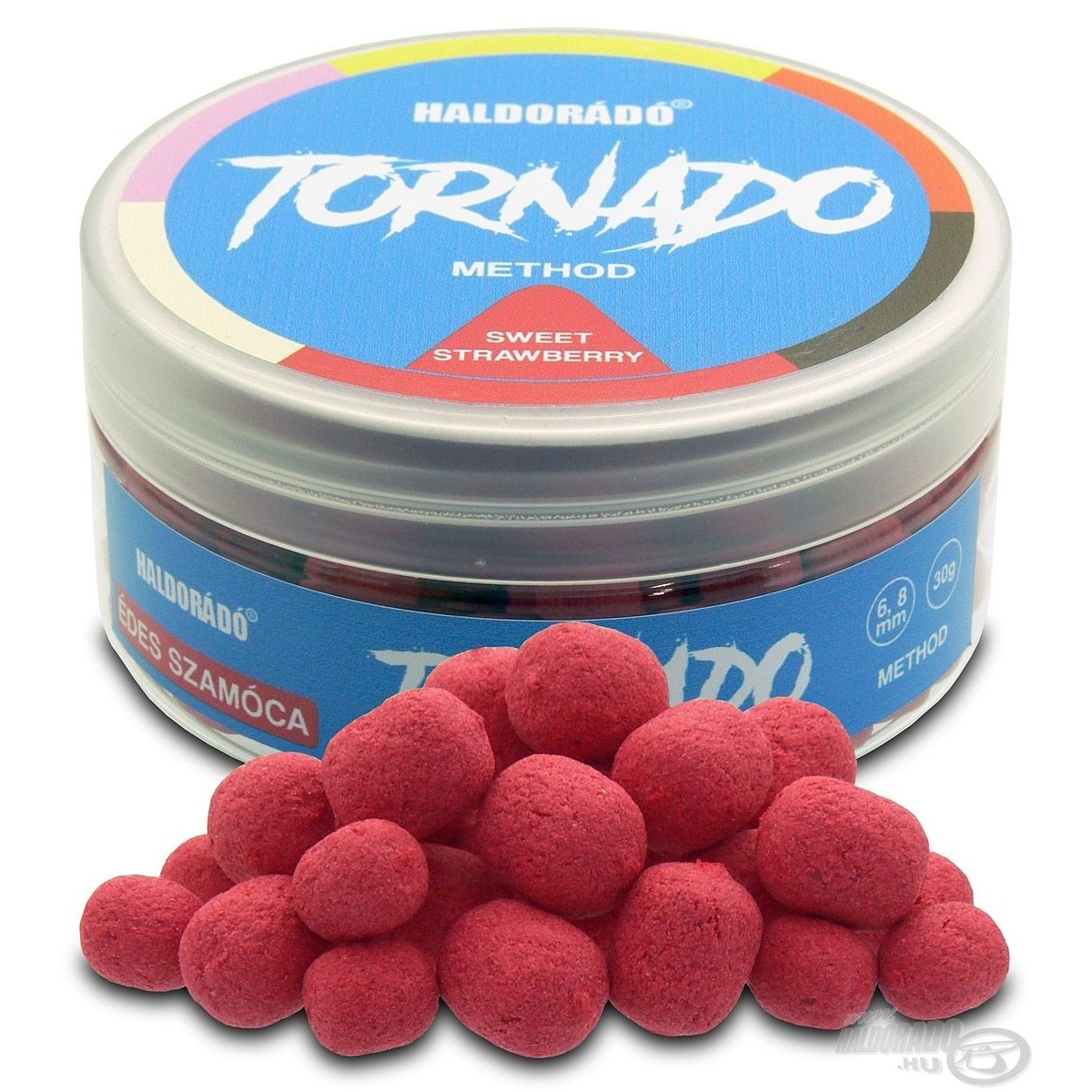 Wafter Haldorado Tornado Method -Fragute Dulci 30 g / 6, 8 mm - HD16691 Wafter Haldorado Tornado Method -Fragute Dulci 30 g / 6, 8 mm - HD16691