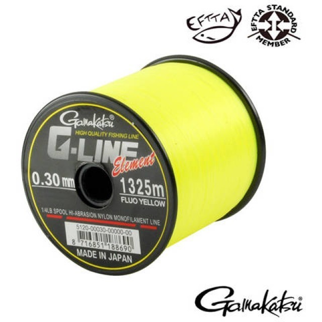 FIR MONO G-LINE ELEMENT YELLOW 026MM.4,80KG.1820M - GK.5120.026 FIR MONO G-LINE ELEMENT YELLOW 026MM.4,80KG.1820M - GK.5120.026