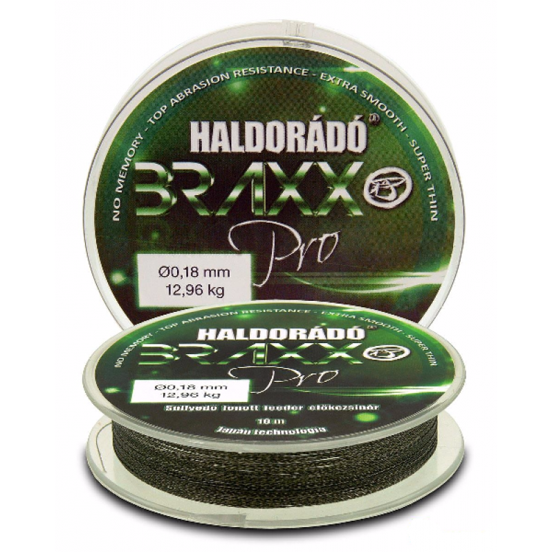 FIR TEXTIL HALDORADO BRAXX PRO PENTRU INAINTAS 0,12mm / 10m - 6,95 Kg - brpro-12 FIR TEXTIL HALDORADO BRAXX PRO PENTRU INAINTAS 0,12mm / 10m - 6,95 Kg - brpro-12