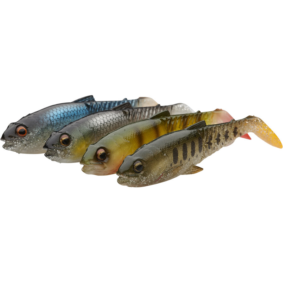 SHAD SAVAGE GEAR CRAFT CANNIBAL 6,5CM/4G CLEAR WATER MIX 4BUC/PLIC - F1.SG.71827 SHAD SAVAGE GEAR CRAFT CANNIBAL 6,5CM/4G CLEAR WATER MIX 4BUC/PLIC - F1.SG.71827