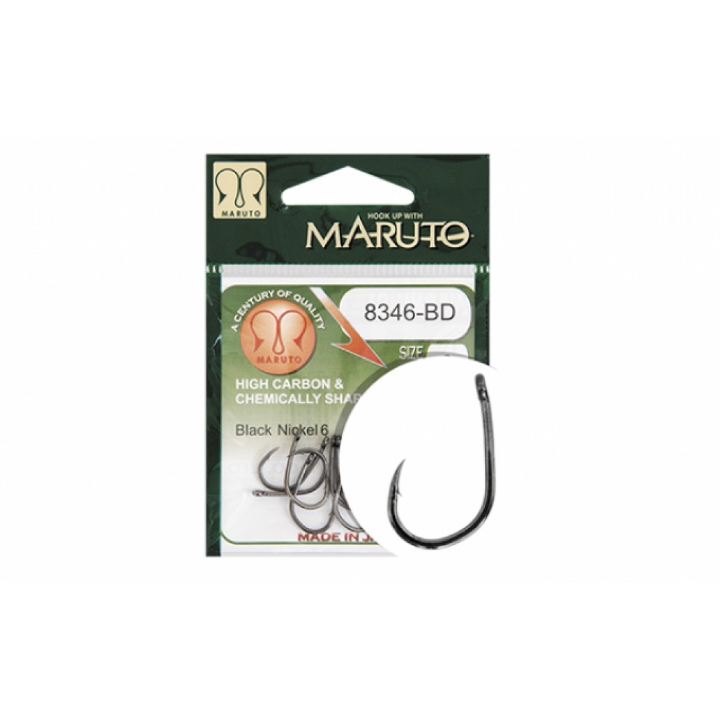 CARLIGE MARUTO 8346BD CARP HOOKS BARBED FORGED T.D.E.10 H - 43203004