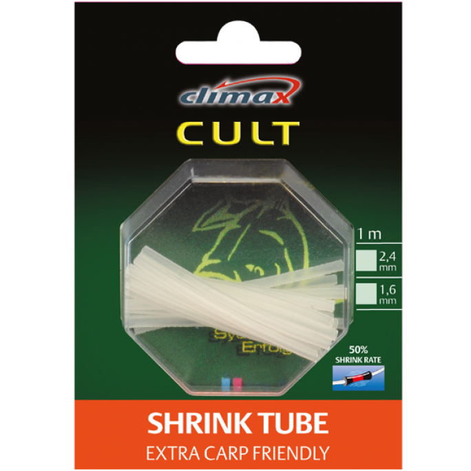TUB TERMOCONTRACTABIL CLIMAX CULT SHRINK TUBES, CLEAR, 50CM 2.4mm Clear - 9900-00020-240