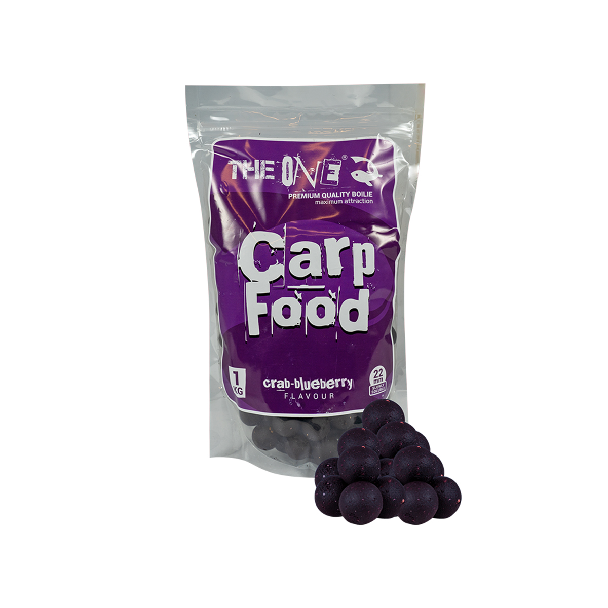 BOILIES THE ONE FOOD PURPLE SOLUBILE 22MM 1KG - 98037522
