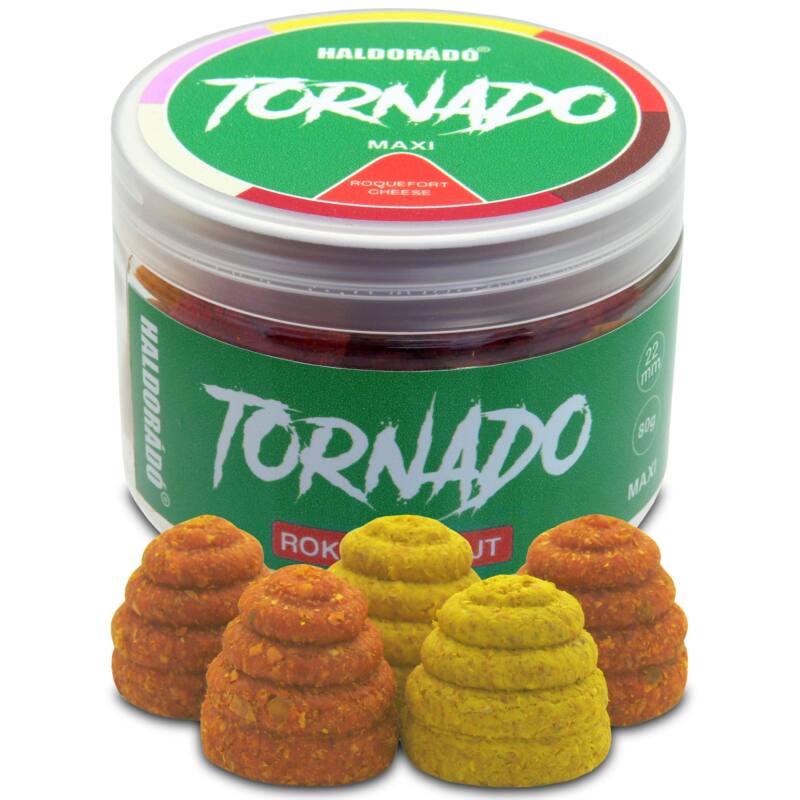 Pelete de carlig Haldorado TORNADO MAXI 22 mm , 80g - Cascaval Rokfort - HD19715 Pelete de carlig Haldorado TORNADO MAXI 22 mm , 80g - Cascaval Rokfort - HD19715