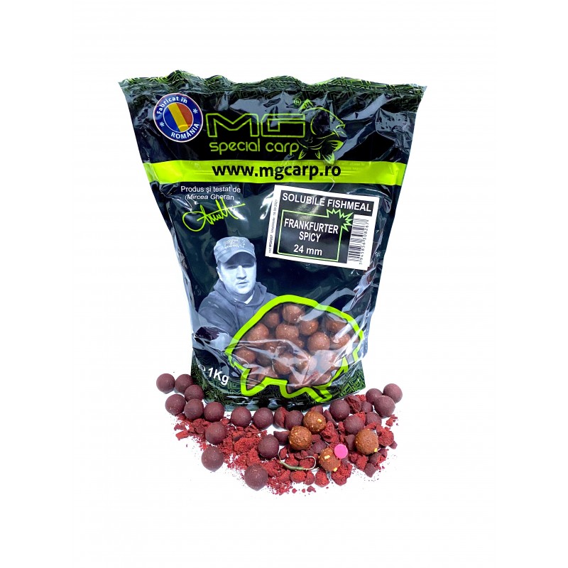 Boilies Solubil MG Special Carp Frankfurter 24mm / 1kg - MG8267 Boilies Solubil MG Special Carp Frankfurter 24mm / 1kg - MG8267