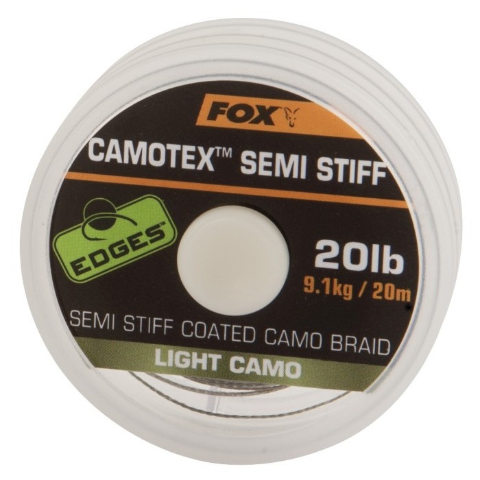 FIR TEXTIL CU CAMASA FOX Camotex Light Semi stiff 20lb  2 - CAC642