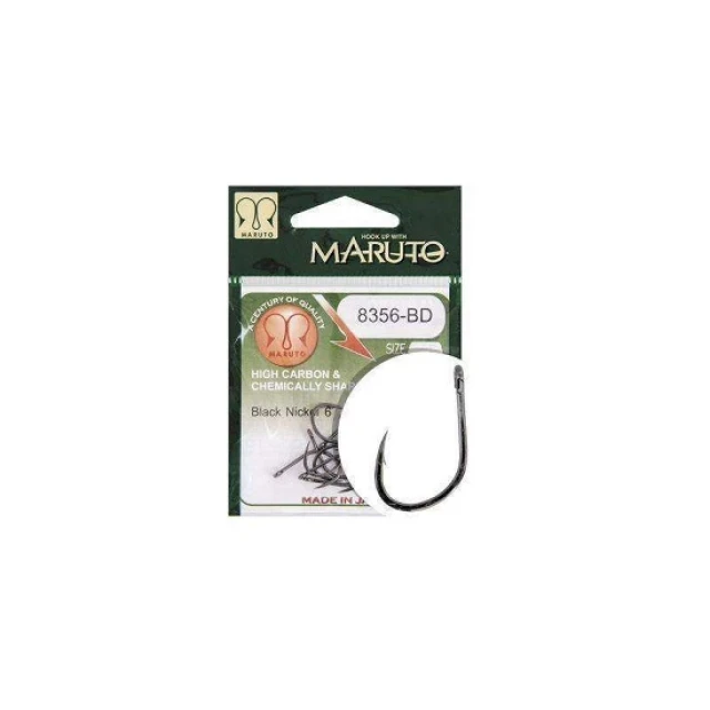 CARLIGE MARUTO 8356-BD CARP HOOKS BARBED FORGED STRAIGHT E - 43205006