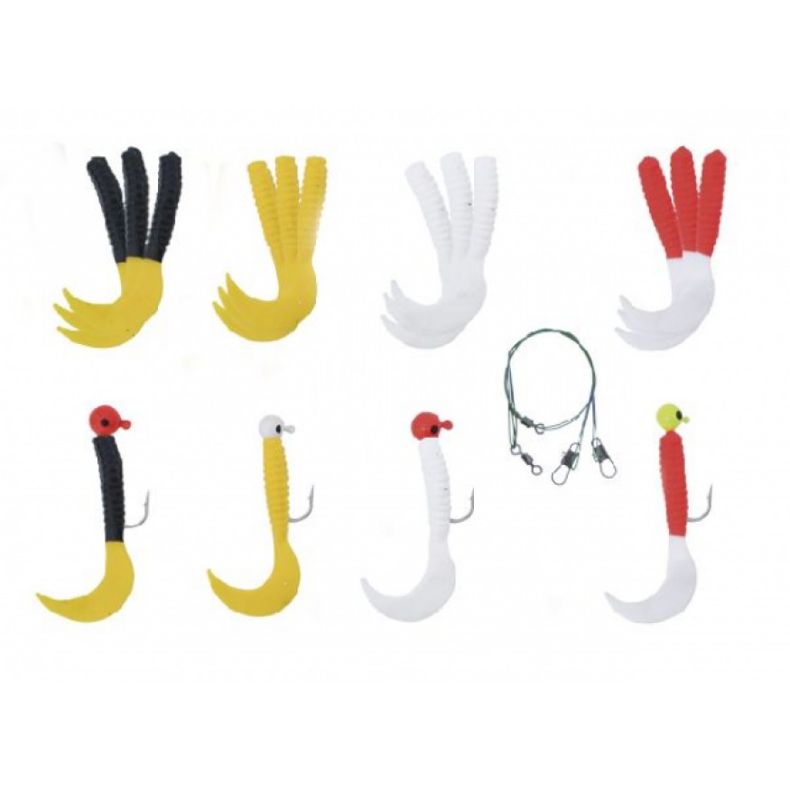 SET NALUCI KAMASAKI - PESCUIT LA SALAU IN CUTIE - 83011301 SET NALUCI KAMASAKI - PESCUIT LA SALAU IN CUTIE - 83011301