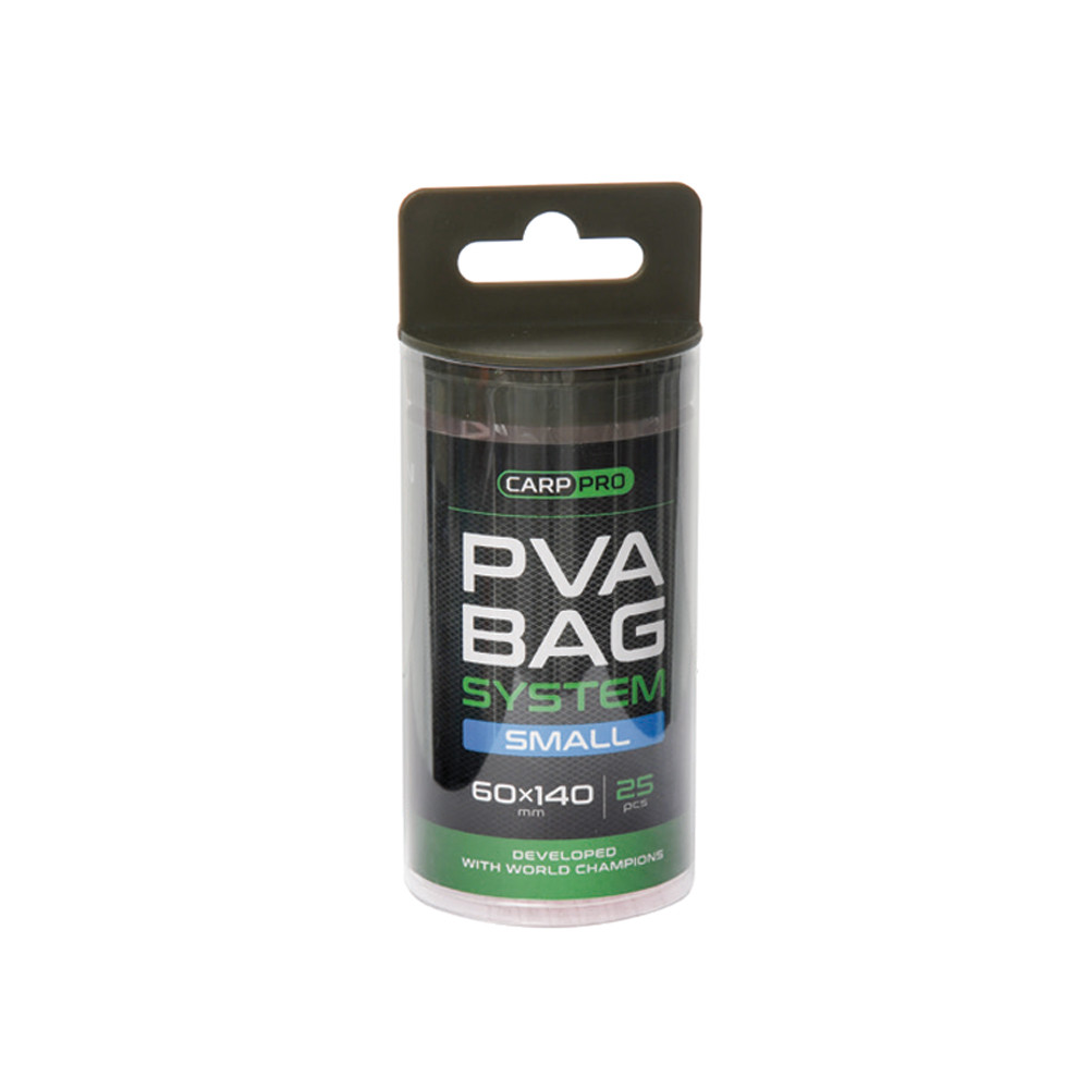 SET PUNGI PVA CARP PRO SMALL, 60X140 MM 25 PCS - cppbs614