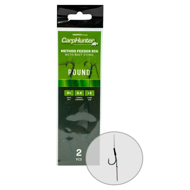 Forfac Textil Carp Hunter Method Round Carp Nr. 8 (2buc) - 42870008 Forfac Textil Carp Hunter Method Round Carp Nr. 8 (2buc) - 42870008