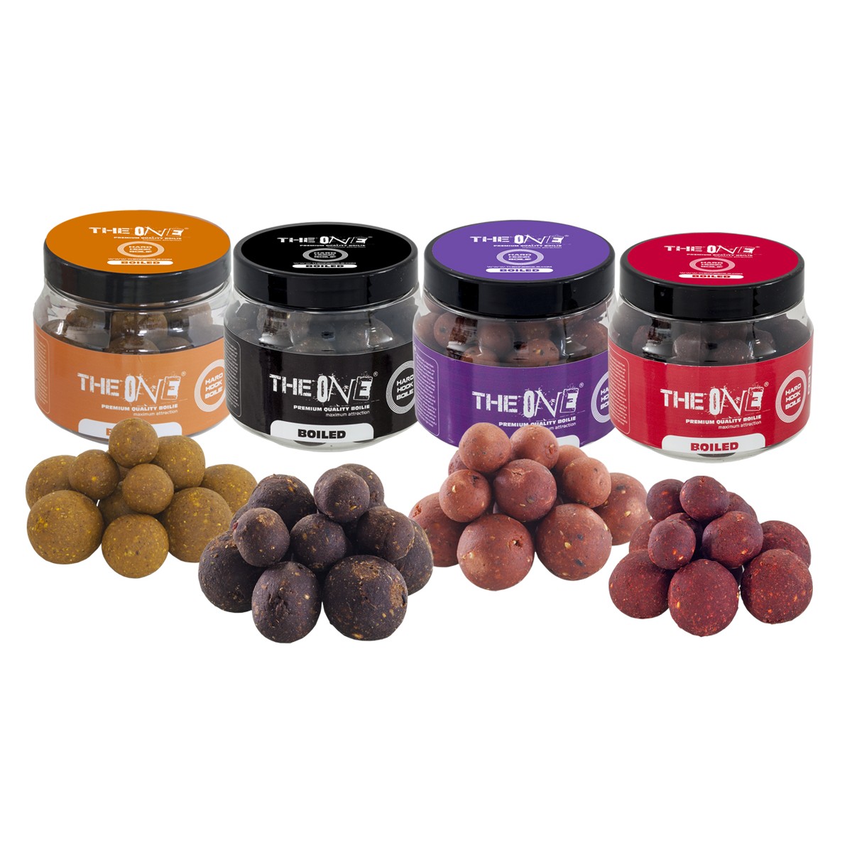 Boilies de carlig The One Red 14/18/20mm Mix 150gr - 98036921 Boilies de carlig The One Red 14/18/20mm Mix 150gr - 98036921