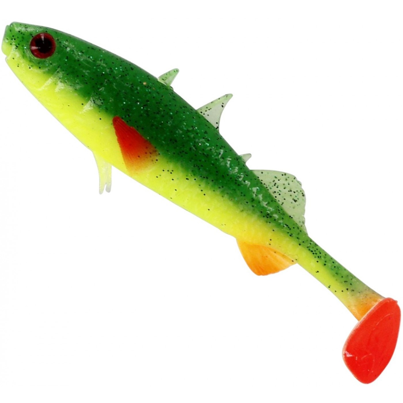 Shad Westin Stanley the Stickleback Shadtail, Culoare Fireflake, 7.5cm, 4g, 6buc/plic - P011-097-006 Shad Westin Stanley the Stickleback Shadtail, Culoare Fireflake, 7.5cm, 4g, 6buc/plic - P011-097-006