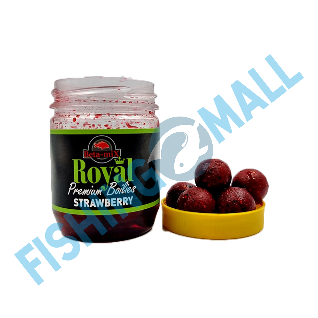 BOILIES DE CARLIG SOLUBIL DIPUIT BETAMIX ROYAL STRAWBERRY 20 MM, 200GR - BM1041 BOILIES DE CARLIG SOLUBIL DIPUIT BETAMIX ROYAL STRAWBERRY 20 MM, 200GR - BM1041