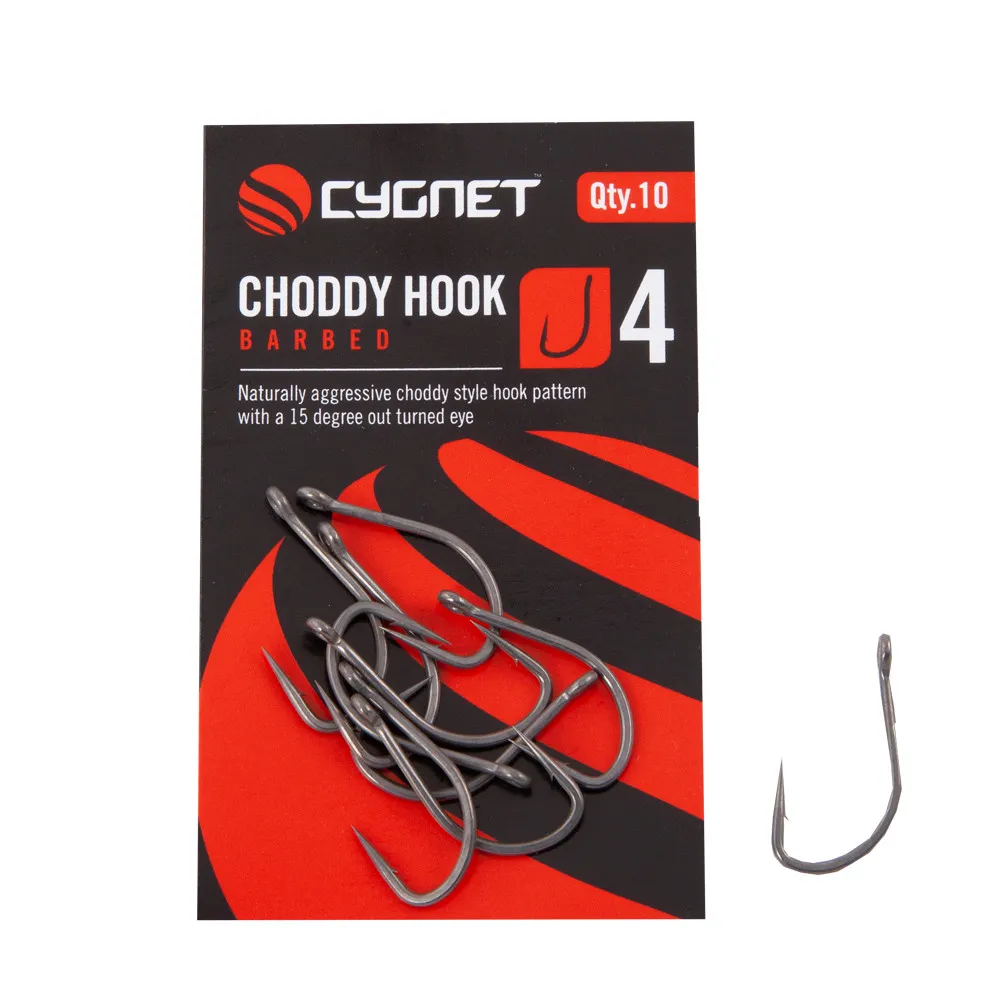 Cygnet Curve Shank Barbed Fishing Hooks