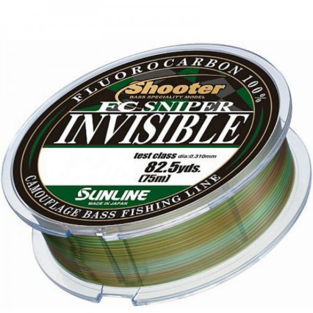 Fir Fluorocarbon Spinning SunlineShooter FC Sniper Invisible - 0.290mm - sunline-32209