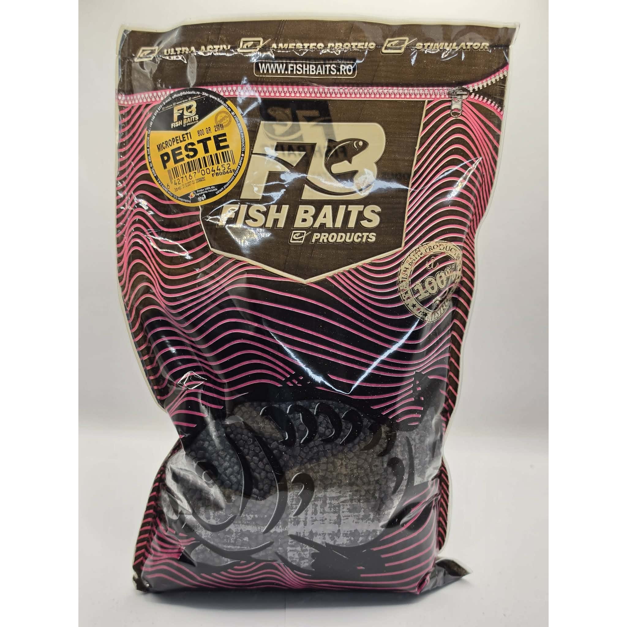 MICROPELETI FISH BAITS PESTE 2MM 800 GR - FB00445