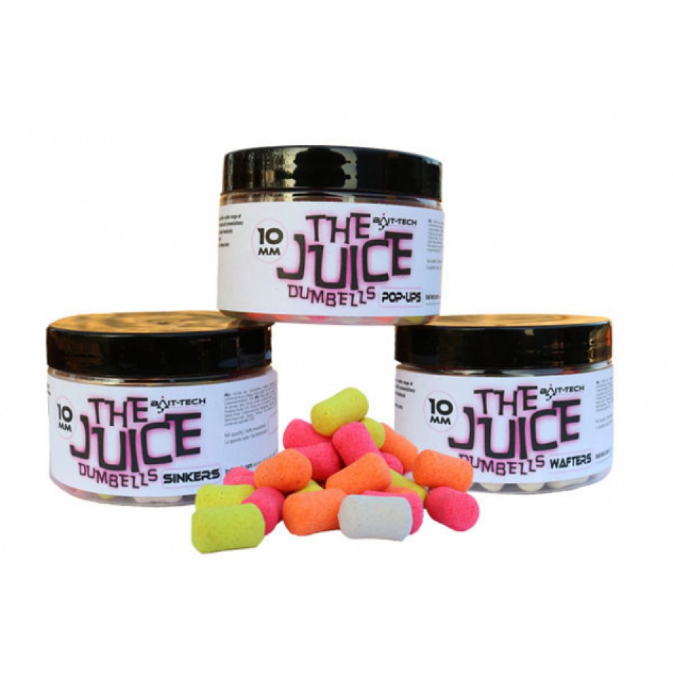 THE JUICE DUMBELLS BAIT-TECH WAFTERS*10MM*70G. - 5060112204135