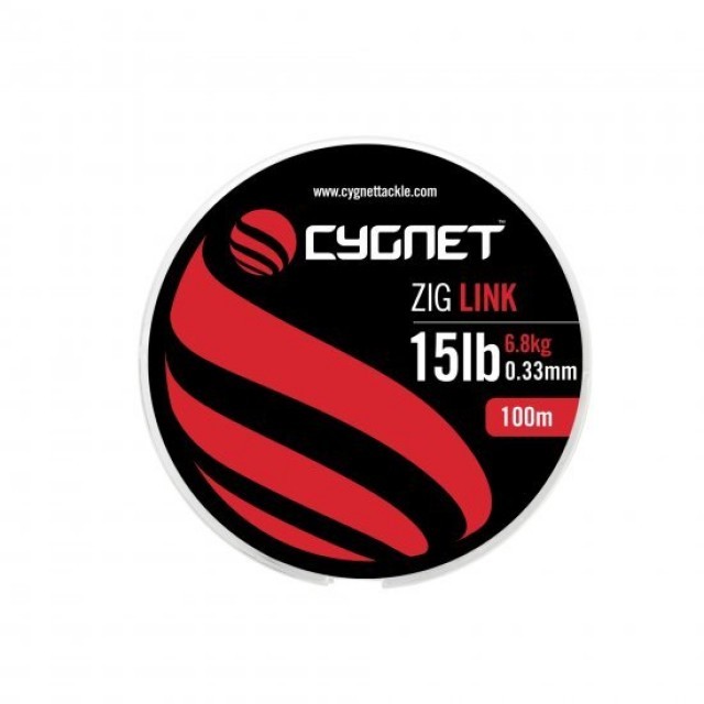 Fir Monofilament Cygnet Zig Link 15lb / 0.33mm / 100m - 621834
