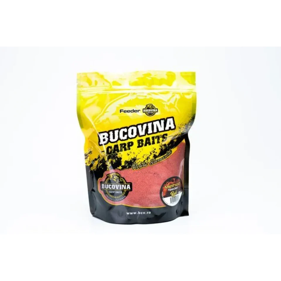 NADA BUCOVINA BAITS METHOD FEEDER RED, 800G - BC052