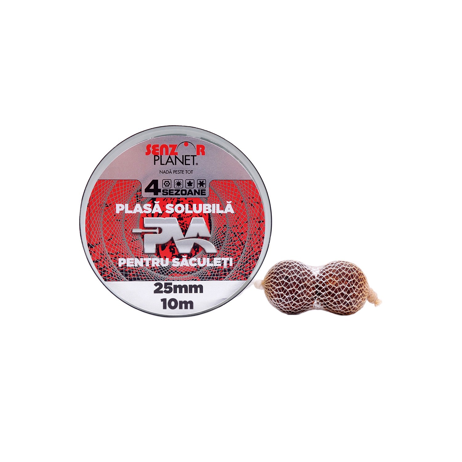 REZERVA PLASA PVA SENZOR PLANET SOLUBILA 25mm PENTRU SACULETI 10m - SNZ99551 REZERVA PLASA PVA SENZOR PLANET SOLUBILA 25mm PENTRU SACULETI 10m - SNZ99551