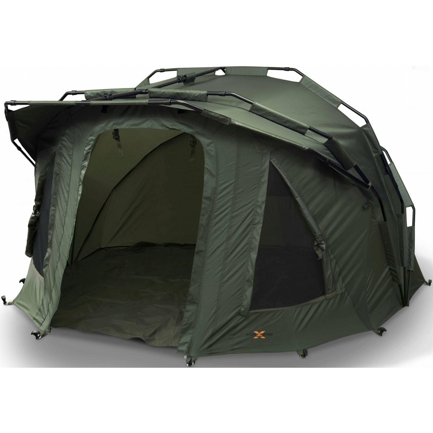 CORT NGT FORTRESS 2 PERSOANE CU STREASINA 230 x 260 x 140 CM. - NGT-FBB-FORTRESS-HOOD