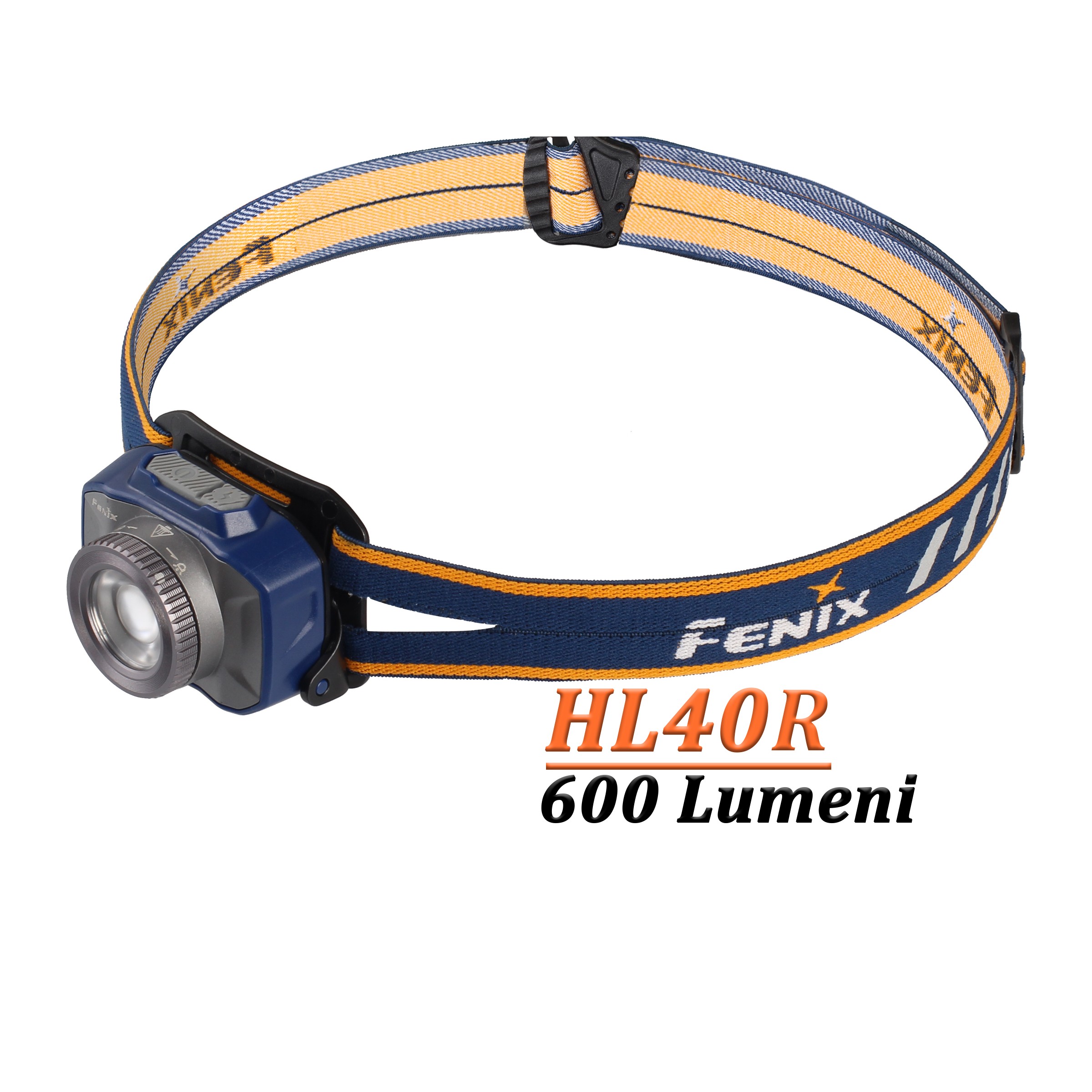 Fenix HL40R - Lanterna Frontala Reincarcabila - 600 Lumeni - 147 Metri - Albastru - ADV-373 Fenix HL40R - Lanterna Frontala Reincarcabila - 600 Lumeni - 147 Metri - Albastru - ADV-373