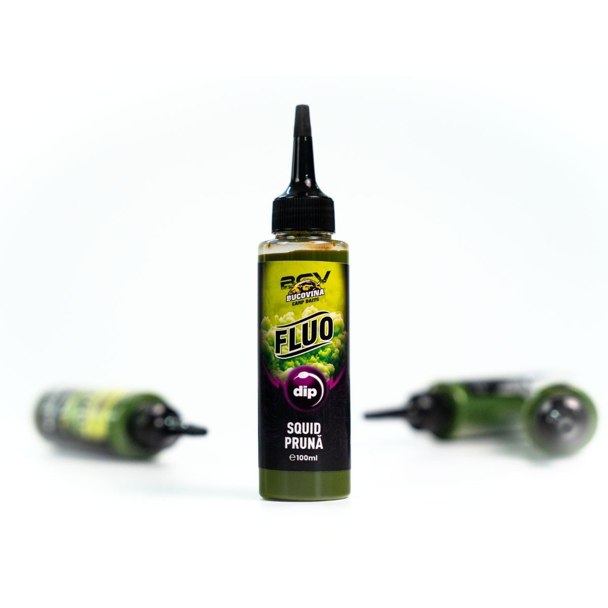 Bucovina Fluo Dip Squid Pruna 100ml - BC170