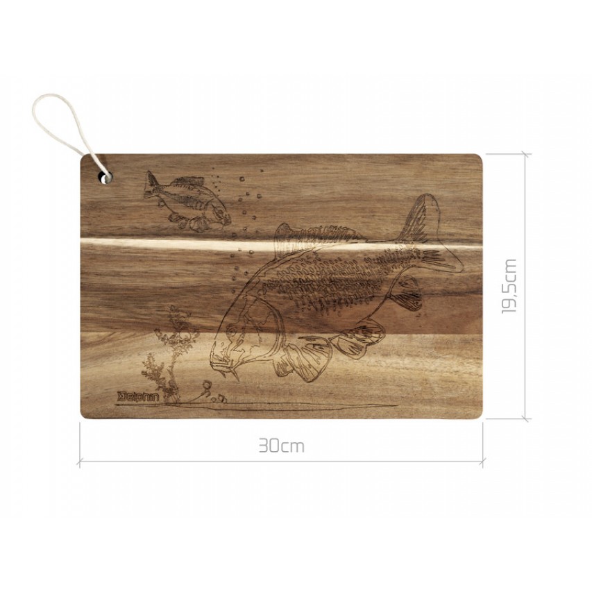 Tocator decorativ de bucatarie Delphin Carp BOARD 30 * 19.5 cm - 101005486 Tocator decorativ de bucatarie Delphin Carp BOARD 30 * 19.5 cm - 101005486