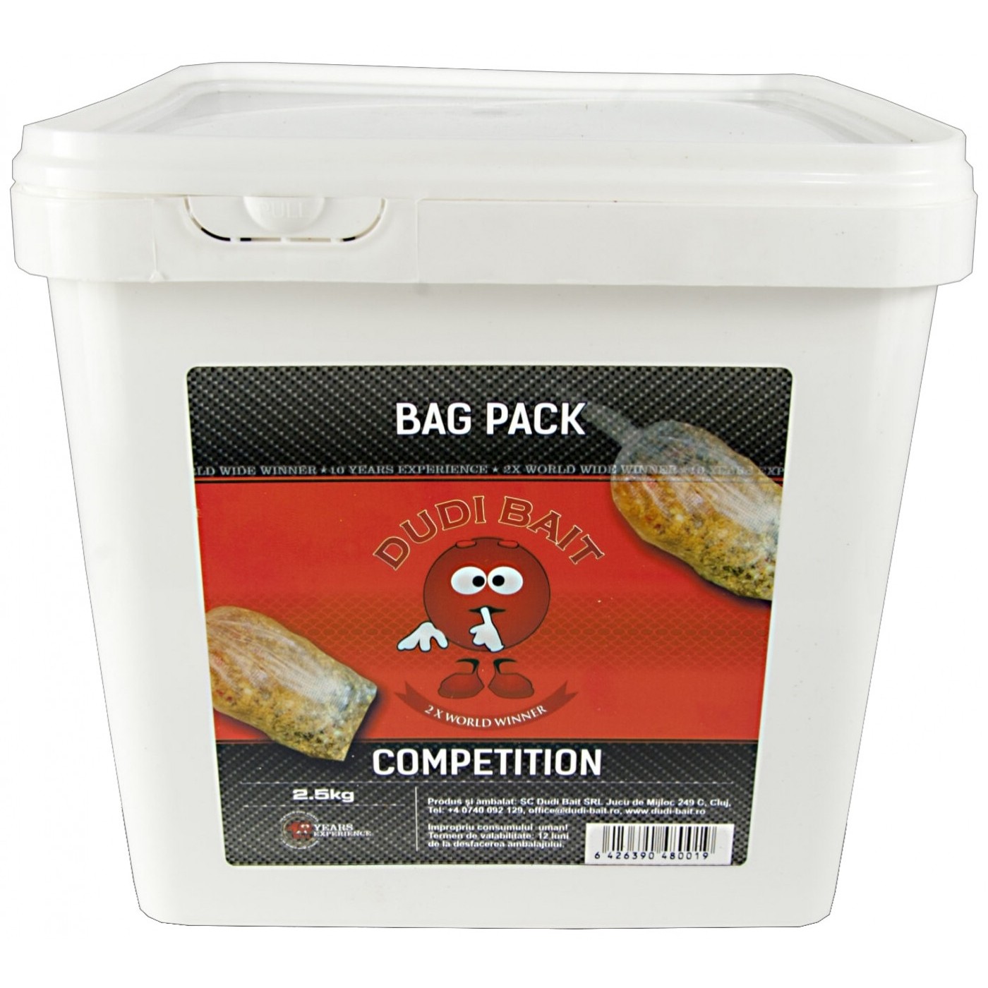 BAG PACK DUDI BAIT COMPETITION 2.5KG - DUDI00130