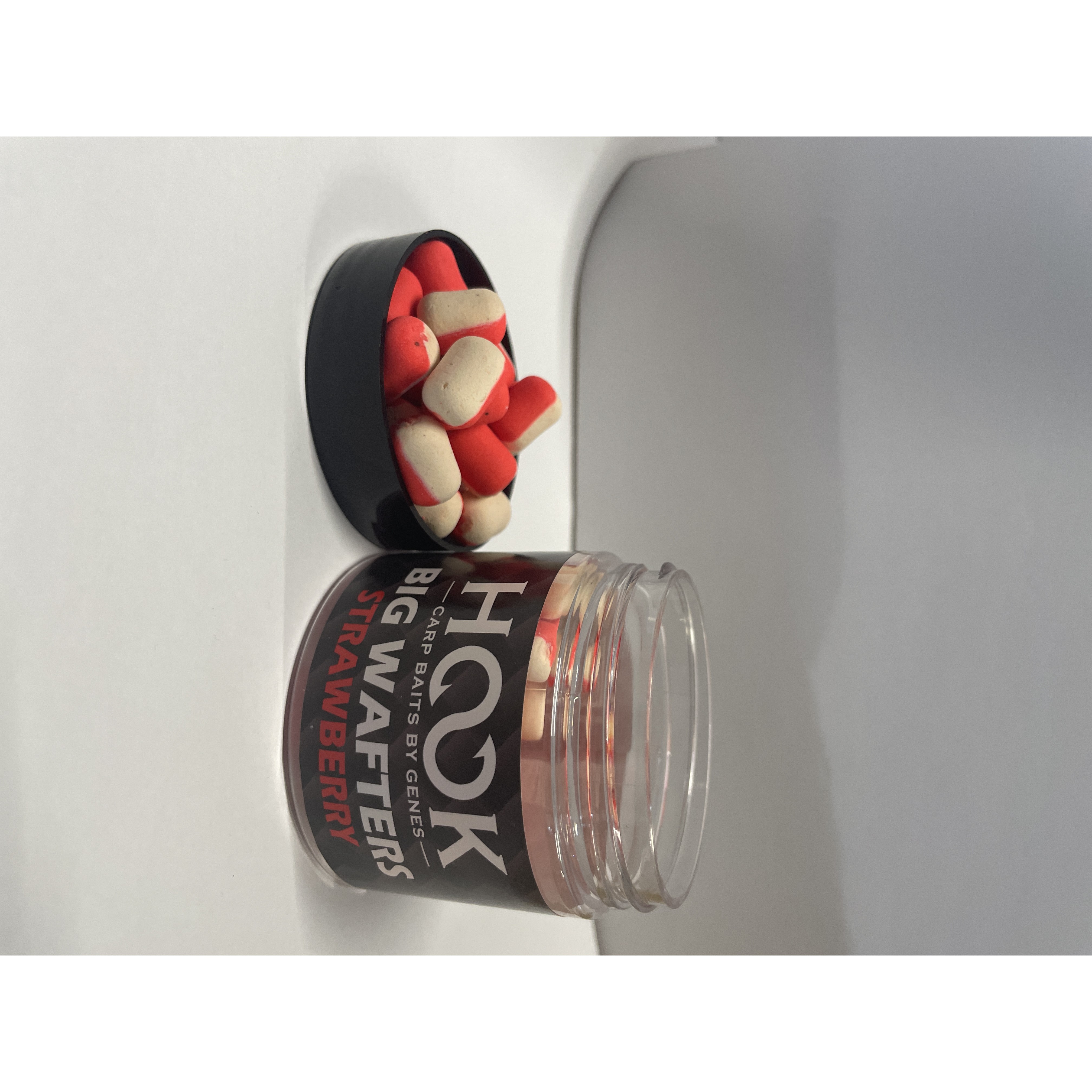 HOOK BAITS DUMBELL BIG WAFTERS 12/16MM (100ml) - STRAWBERRY - h3524