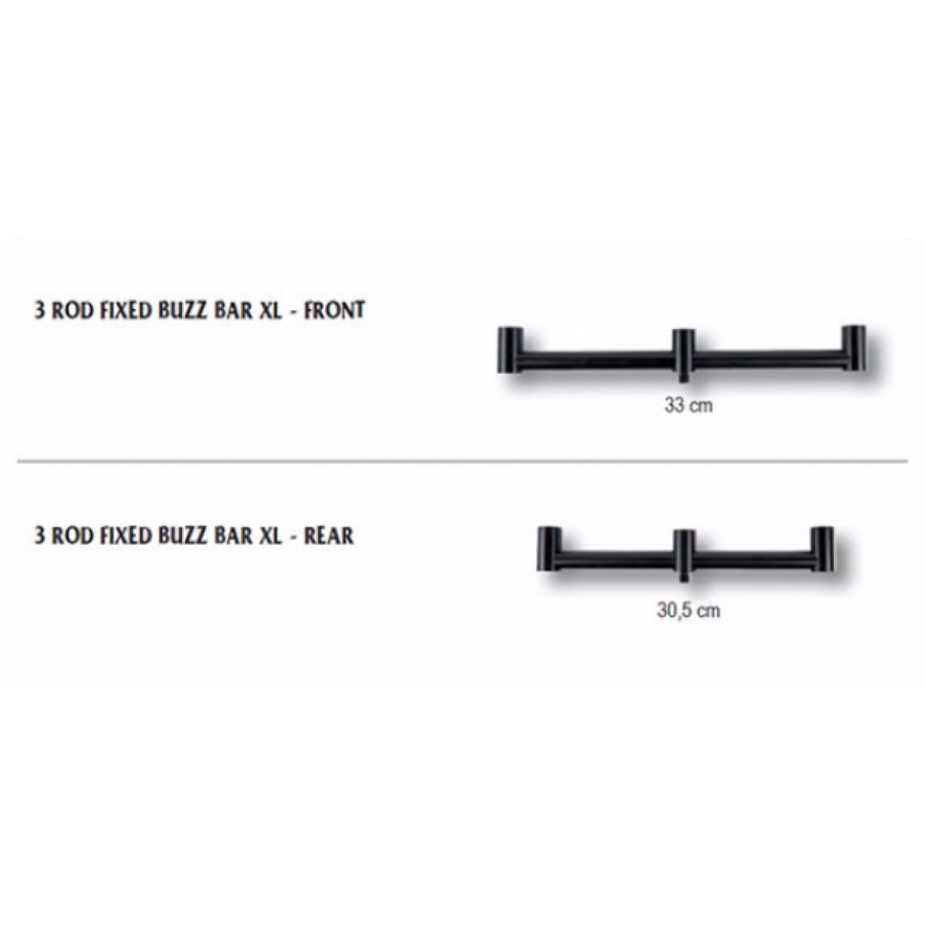 BLAX 3 Rod Fixed Buzz Bar XL FRONT - ACS370069