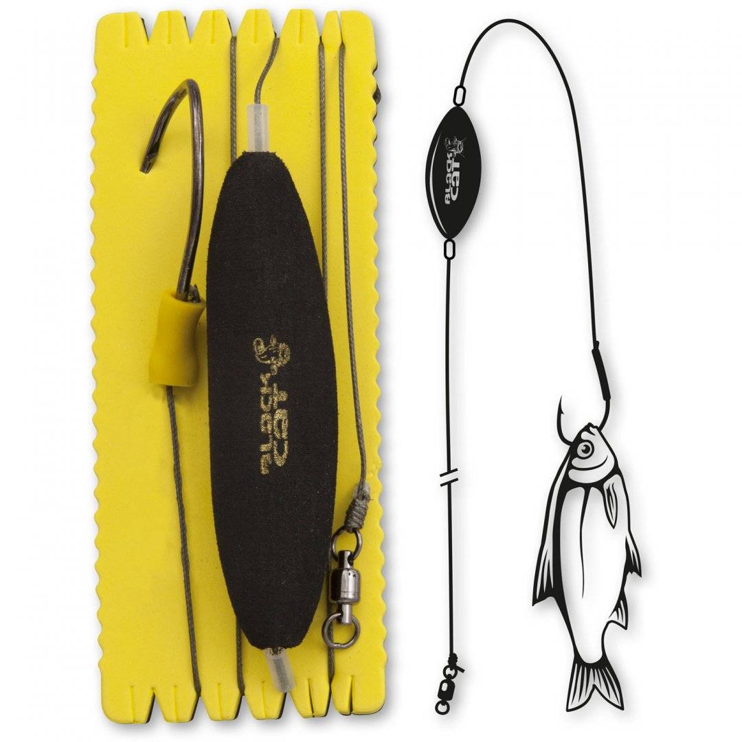 Rig Somn Black Cat 10/0 U-Float Rig Single Hook XL - 704224336119 Rig Somn Black Cat 10/0 U-Float Rig Single Hook XL - 704224336119