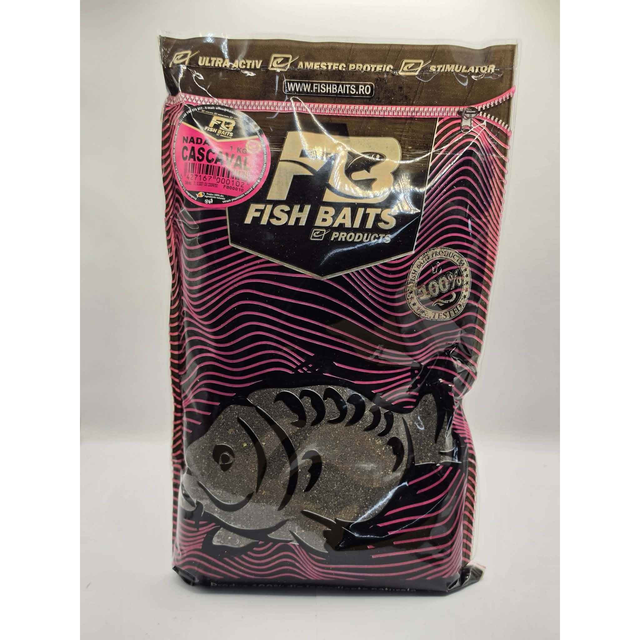 NADA FISH BAITS CASCAVAL BLACK 1 KG - FB00037