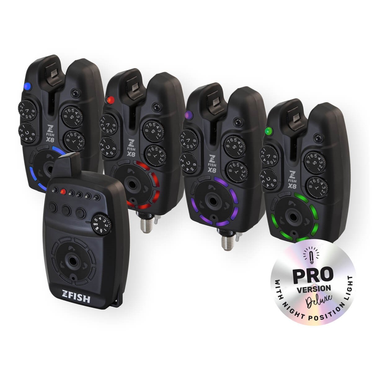 Set Avertizori ZFish Zx8 PRO 4+1, ZZZ - ZF-4933