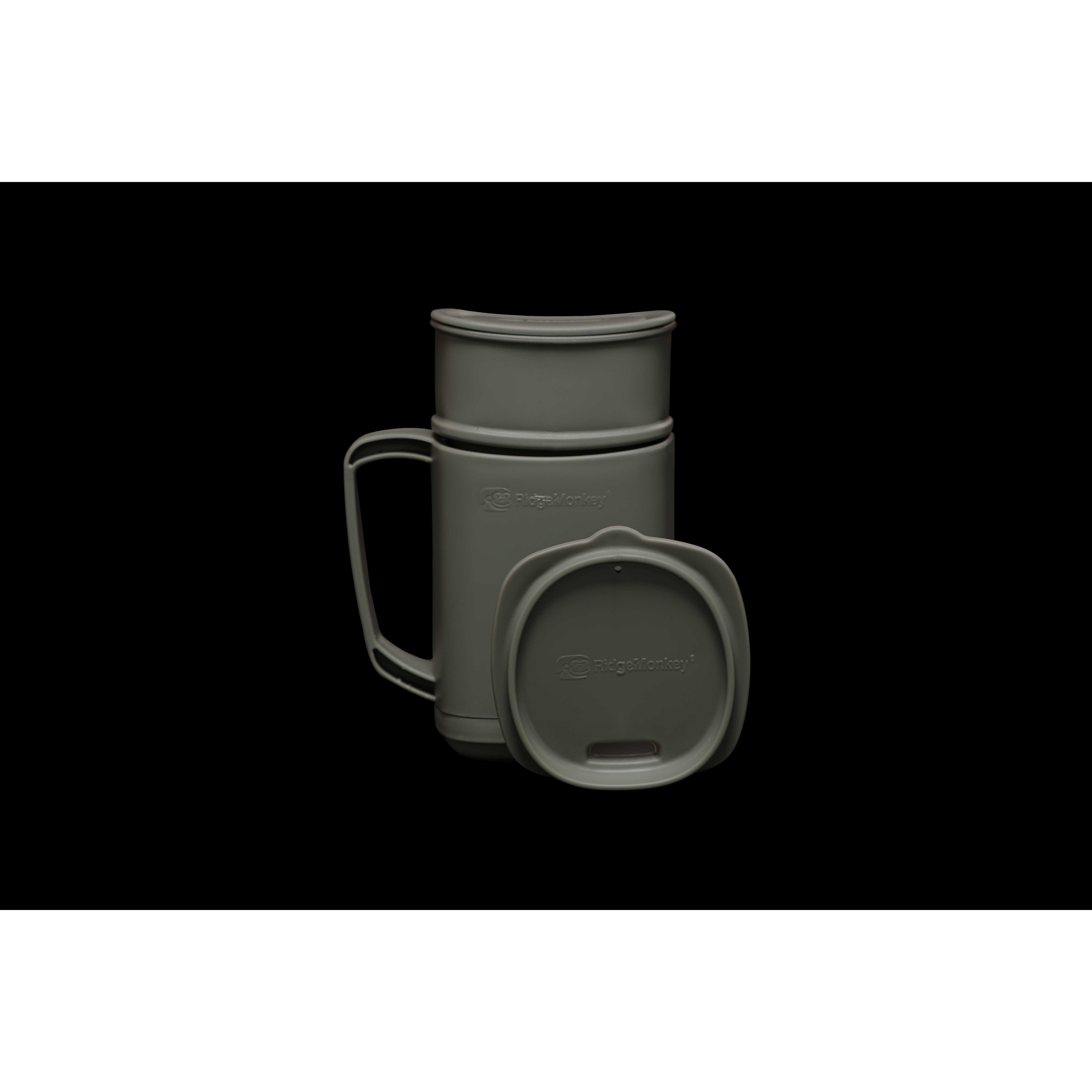 Cana RidgeMonkey Thermo Mug Dlx Brew Set Green - RM419