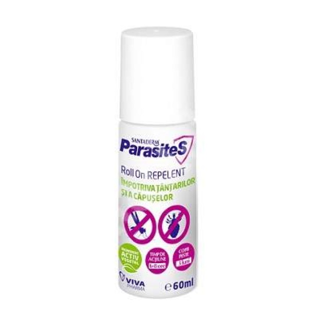 ROLL ON REPELENT VIVA PHARMA IMPOTRIVA TANTARILOR SI CAPUSELOR 60ml - RORITC ROLL ON REPELENT VIVA PHARMA IMPOTRIVA TANTARILOR SI CAPUSELOR 60ml - RORITC