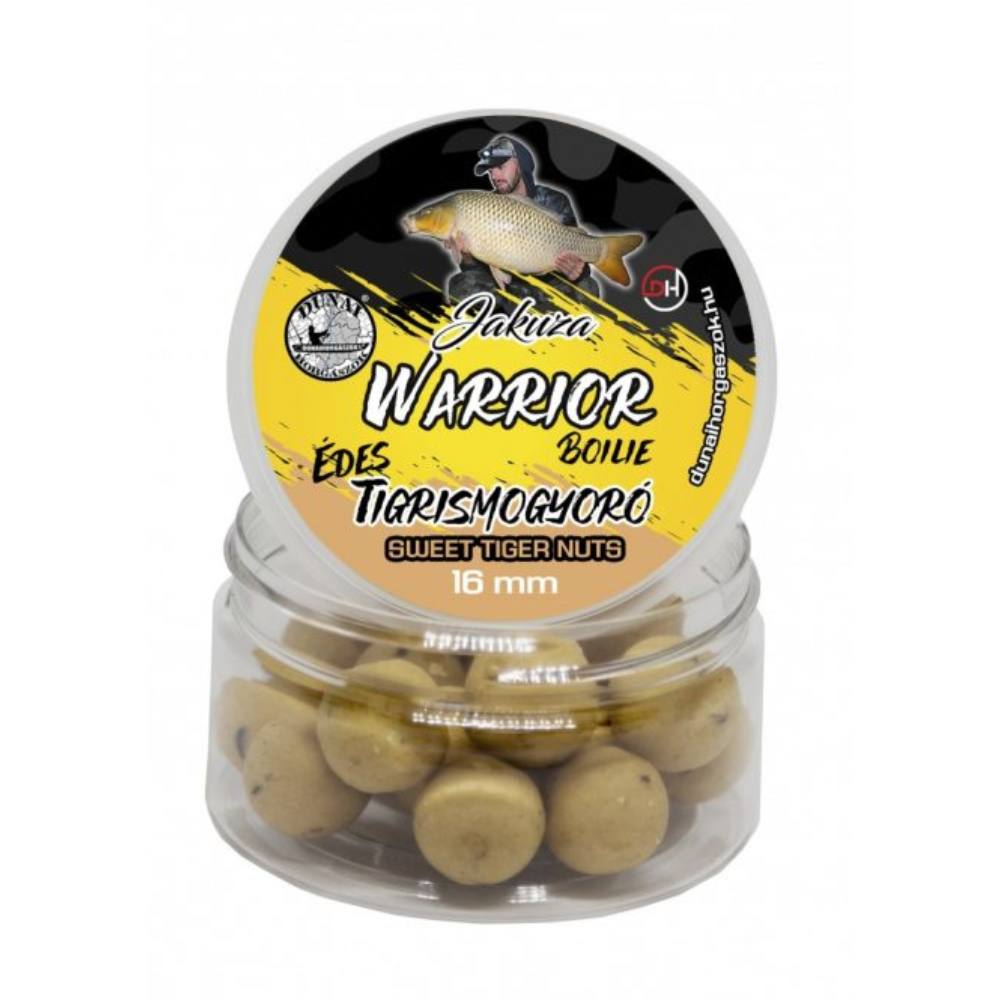 BOILIES DE CARLIG DUNAI HORGASZOK WARRIOR ALUNE TIGRATE 16MM 60G - DHAIBT16 BOILIES DE CARLIG DUNAI HORGASZOK WARRIOR ALUNE TIGRATE 16MM 60G - DHAIBT16
