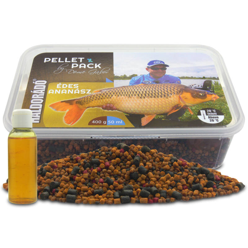 Nada Haldorado Pellet Pack By Dome - Ananas Dulce 400g+50ml - HD22128 Nada Haldorado Pellet Pack By Dome - Ananas Dulce 400g+50ml - HD22128