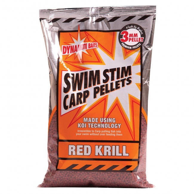 Micro Pelete Dynamite Baits Swim Stim Red Krill Carp 3mm, 900g - DY214