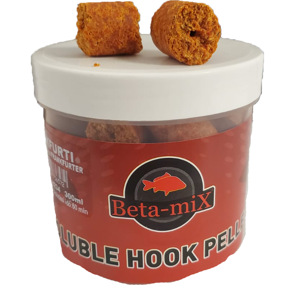 PELETI BETAMIX SOLUBILI PENTRU CARLIG FRANKFURTER 16MM 300ML - BM234N PELETI BETAMIX SOLUBILI PENTRU CARLIG FRANKFURTER 16MM 300ML - BM234N