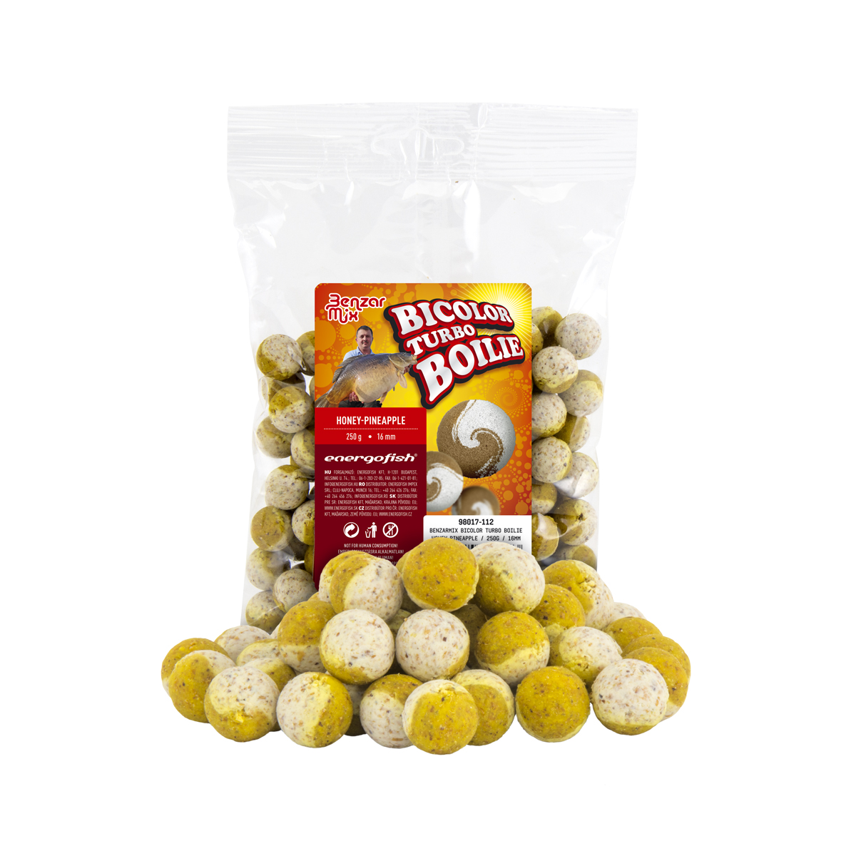 BOILIES Benzar Mix Turbo Boilie Miere-ananas 250g 20mm - 98017102