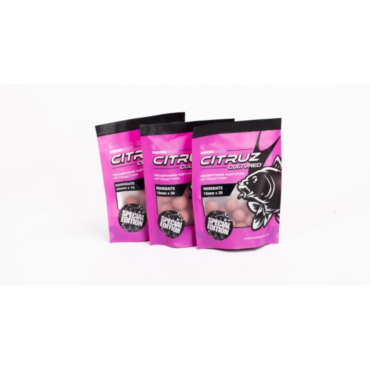 Boilies special carlig Nash Citruz Cultured Hookbaits 20mm (15 per pack) - B7210 Boilies special carlig Nash Citruz Cultured Hookbaits 20mm (15 per pack) - B7210