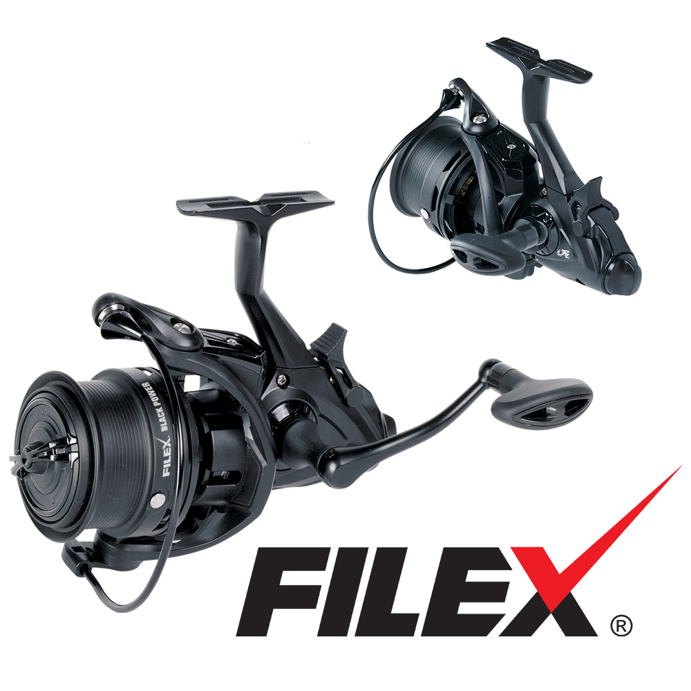 Mulineta Filex Black Power Feeder FS5500 cu Baitrunner 5.1:1, 5+1Rulmenti, 413 Gr, 0.24/ 330 m - FIL8238