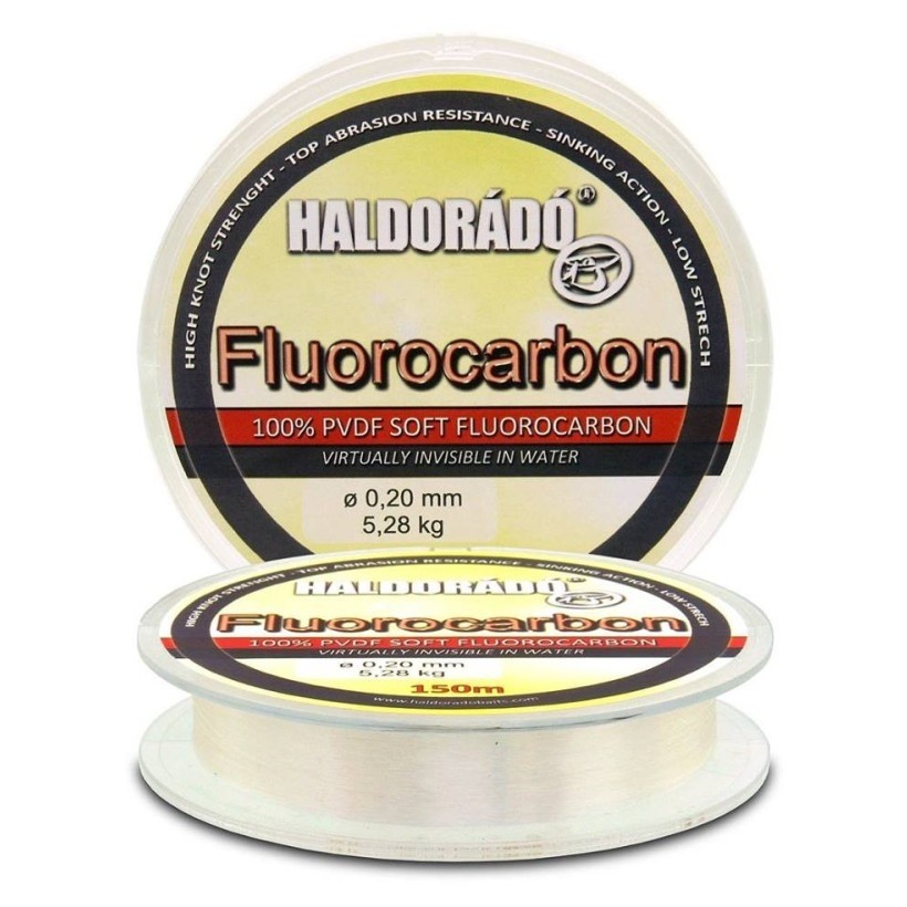Haldorado - Fir Fluorocarbon 0,22 mm / 150m - 5,88 kg - HDFLC-22 Haldorado - Fir Fluorocarbon 0,22 mm / 150m - 5,88 kg - HDFLC-22