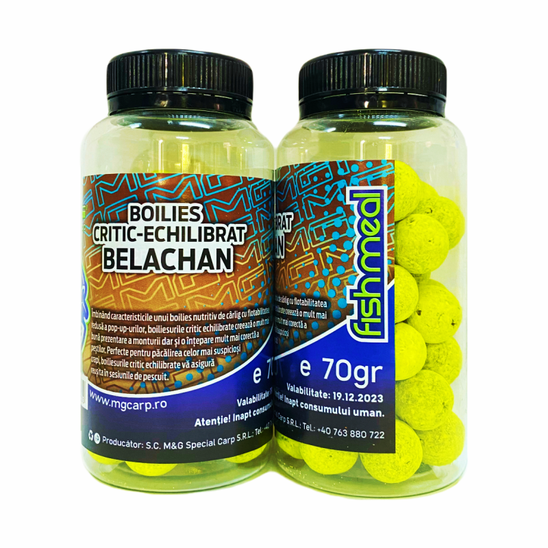 Boilies Fishmeal Critic Echilibrat MG Special Carp Belachan 15mm / 70gr - MG2330 Boilies Fishmeal Critic Echilibrat MG Special Carp Belachan 15mm / 70gr - MG2330