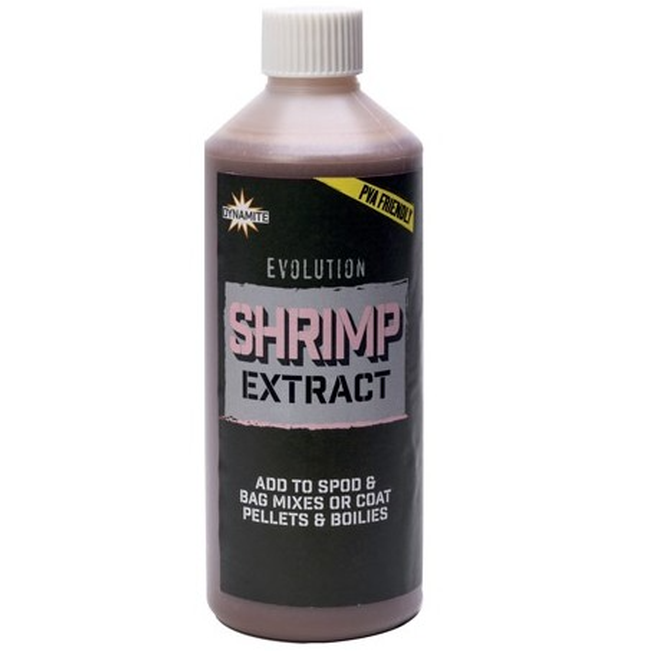 Lichid Atractant Dynamite Baits Evolution Shrimp Extract, 500ml - DY1246