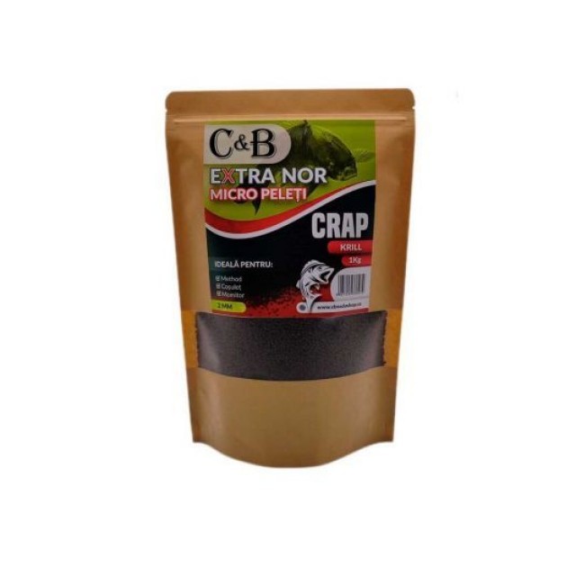 MICROPELETE C&B EXTRA KRILL 2mm, 1Kg - CB060 MICROPELETE C&B EXTRA KRILL 2mm, 1Kg - CB060