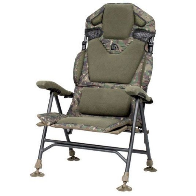 Trakker Levelite Longback Recliner Camo - 217610